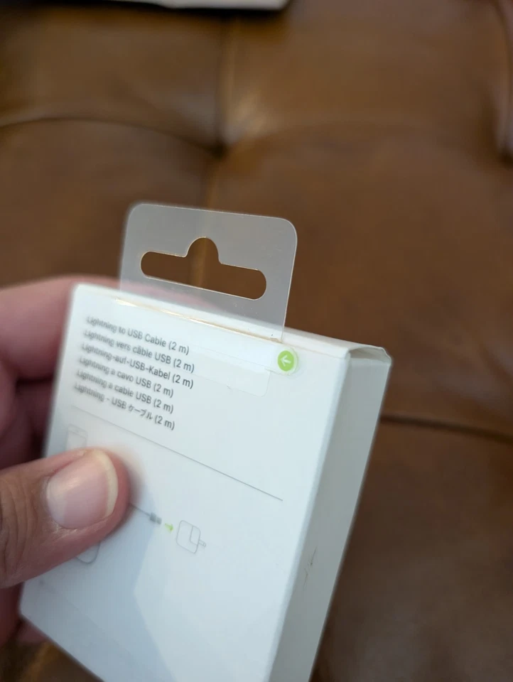 Apple 2m Lightning to USB Charging Cable - White - Image 3 of 3