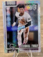 Ezequiel Tovar 2026 Topps Sandglitter Parallel #136 - Colorado Rockies