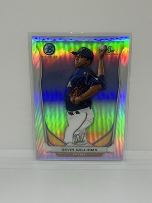 2014 Bowman Chrome Prospects Refractor /500 Devin Williams #BCP49