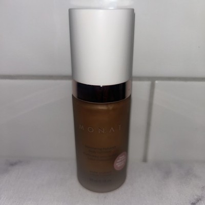 Monat Shimmering Radiance Body Luminizer 1 FL OZ Warm Shimmer Glow Apply To Skin
