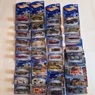 Vintage Hot Wheels Cars Lot 33 Blue Card 2001 - 2002