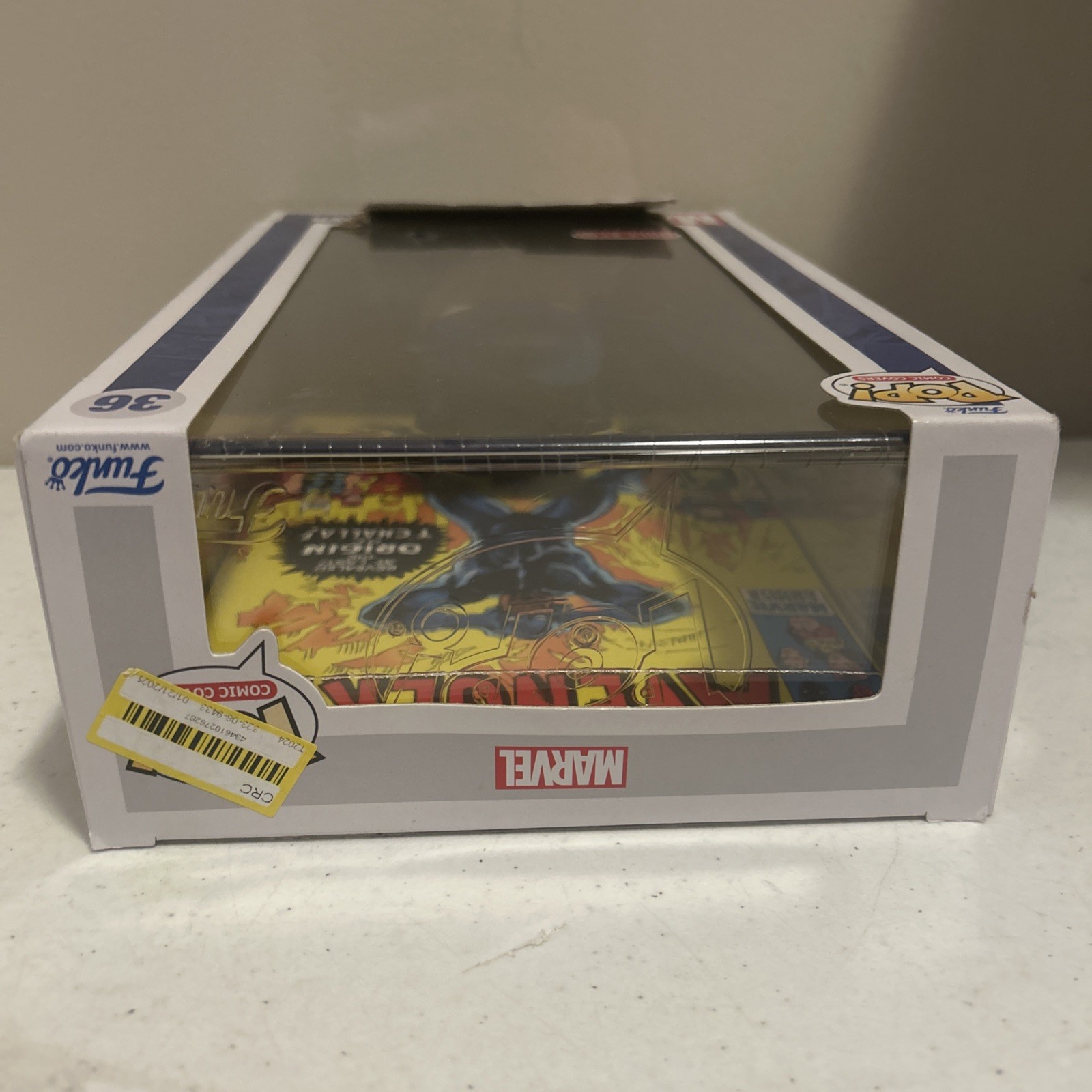 Funko POP! Comic Cover: Marvel - Avengers Black Panther Figure NEW Damaged Box thumbnail 9