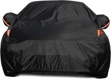Full Car Covers for Sedan, Car Cover Waterproof All Weather Windproof Dustproof
