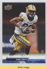 2023 Upper Deck CFL Blue Kenny Lawler #80 READ 16vq