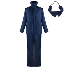 Anime Cosplay Halloween Costumes for Women Men Outfit X-Large Dark Blue 2
