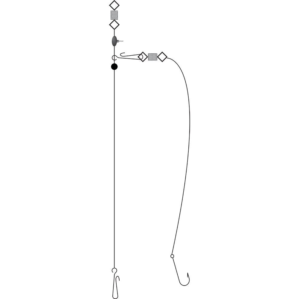 Axia Pulley Dropper 3/0 / Sea Fishing Rig