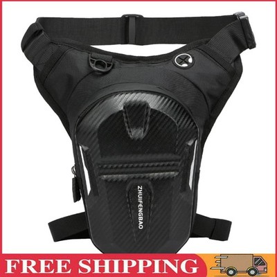 Cycling Drop Leg Bag Adjustable Outdoor Waist Pack for Motorcycle Riding Travel