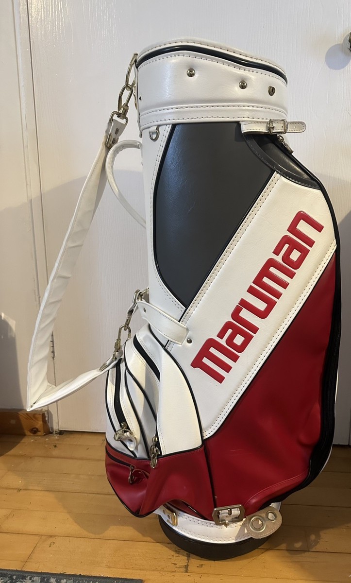 Vintage Maruman Golf Bag Leather | eBay