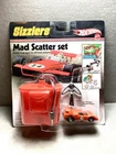 New 2006 Hot Wheels Sizzlers Mad Scatter Set w/ Orange Redline