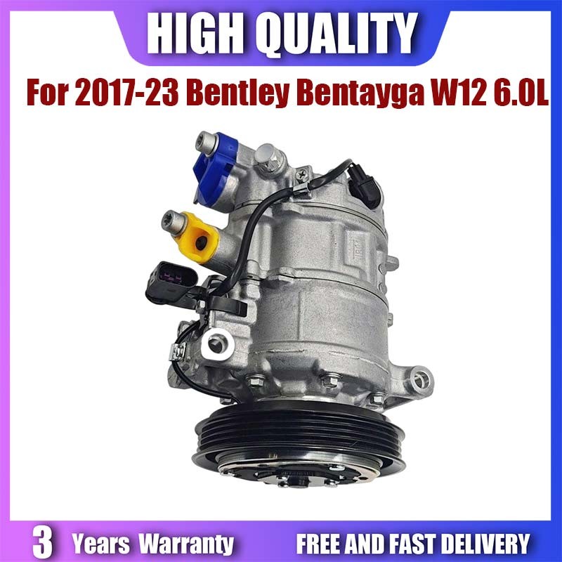 Bentley Bentayga Speed 2017-2023 Compressor with bracket P/N 4M0816803N