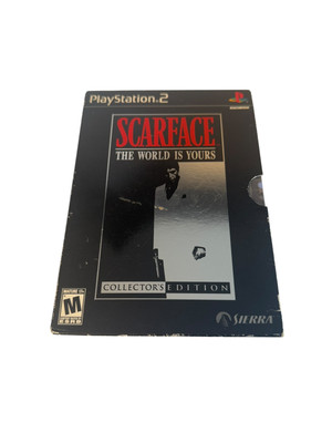 Scarface: The World is Yours Collector's Edition (Sony PlayStation 2, 2006) CIB