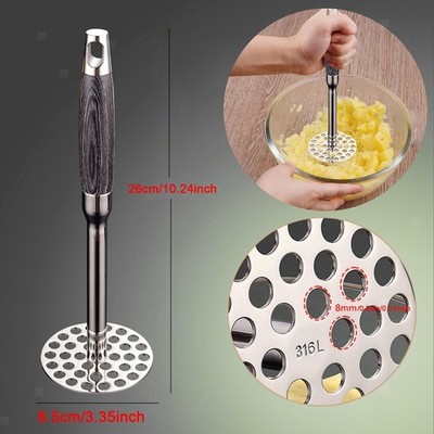 Kartoffelstampfer, Mehrzweck-Küchenwerkzeug, Handstampfer für Kartoffeln,