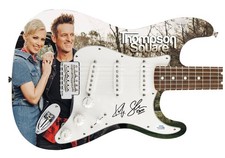Thompson Square Signed Autographed Photo Graphics Guitar ACOA