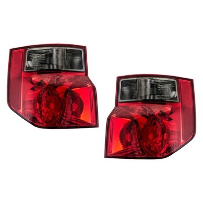 For Honda Element 03-08 Tail Light Lens and Housings Driver & Passenger Side