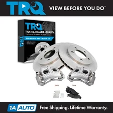 Front Semi Metallic Brake Pad, Rotor & Caliper Kit for Expedition Navigator