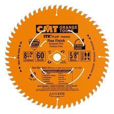 NEW CMT P10060S ITK Plus Finish Sliding Compound Saw Blade 10" x 60 Teeth