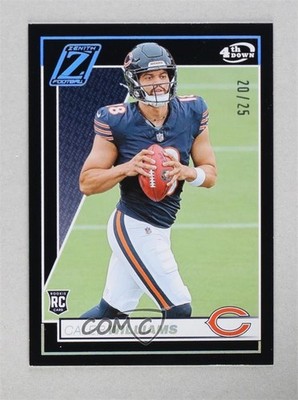 2024 Panini Zenith Rookies 4th Down 20/25 Caleb Williams #101 Rookie RC 00em