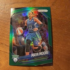 2025 Panini Prizm WNBA GREEN NO. 135 MAYA MOORE Minnesota Lynx
