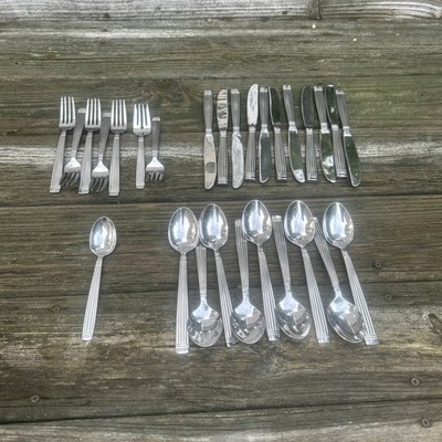 Farberware China Alexa Silverware Flatware Set 28 PCs