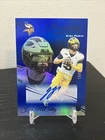JJ MCCARTHY 2024 PRESTIGE XTRA POINTS BLUE ROOKIE RC AUTO /99 MINNESOTA VIKINGS