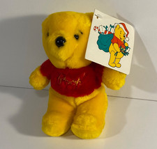 Vintage Promo Disney Winnie the Pooh Christmas at Sears 1989 Plush Doll 6" Bear