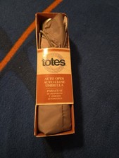 Totes Auto Open Auto Close Umbrella Brand New