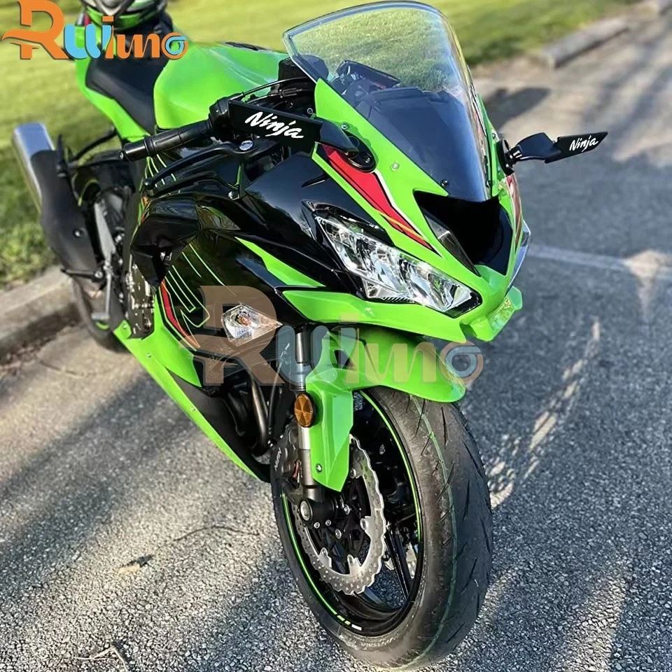 Espejos retrovisores giratorios para Kawasaki Ninja 250/R 300 400/R 650 CNC Foto 2 de 4