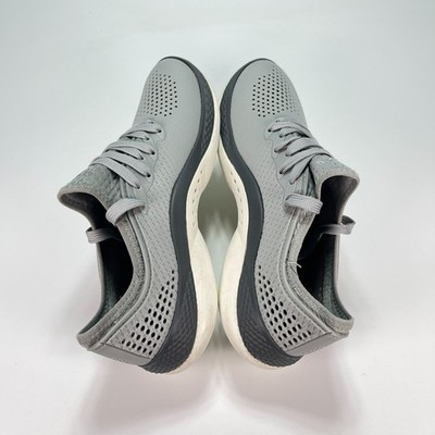 Crocs LiteRide 360 Pacer Gray Lightweight Comfort Sneakers 206715