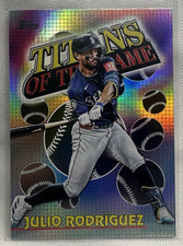 Topps 2026 Series 1 Titans of the Game Julio Rodríguez Mariners TOG-20 Baseball
