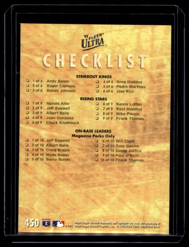 1995 Checklist #450