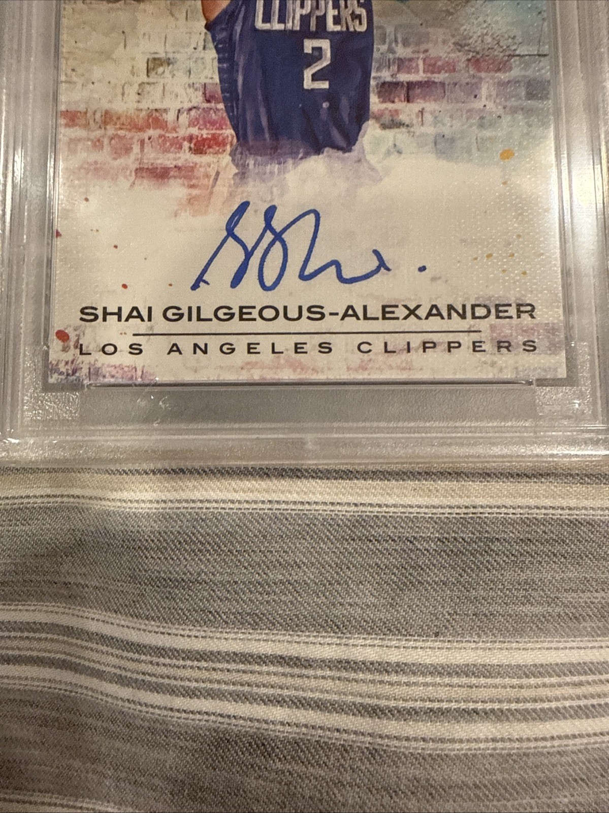 SHAI GILGEOUS-ALEXANDER Rookie Autograph PSA 10 2018 COURT KINGS  RC #/199 MVP view 2