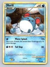 Marill 74/123 Common HeartGold & SoulSilver Pokemon Lightly Played on eBay