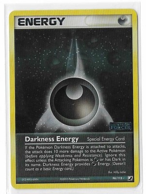 Pokemon Card - Darkness Energy Unseen Forces 96/115 Reverse Holo