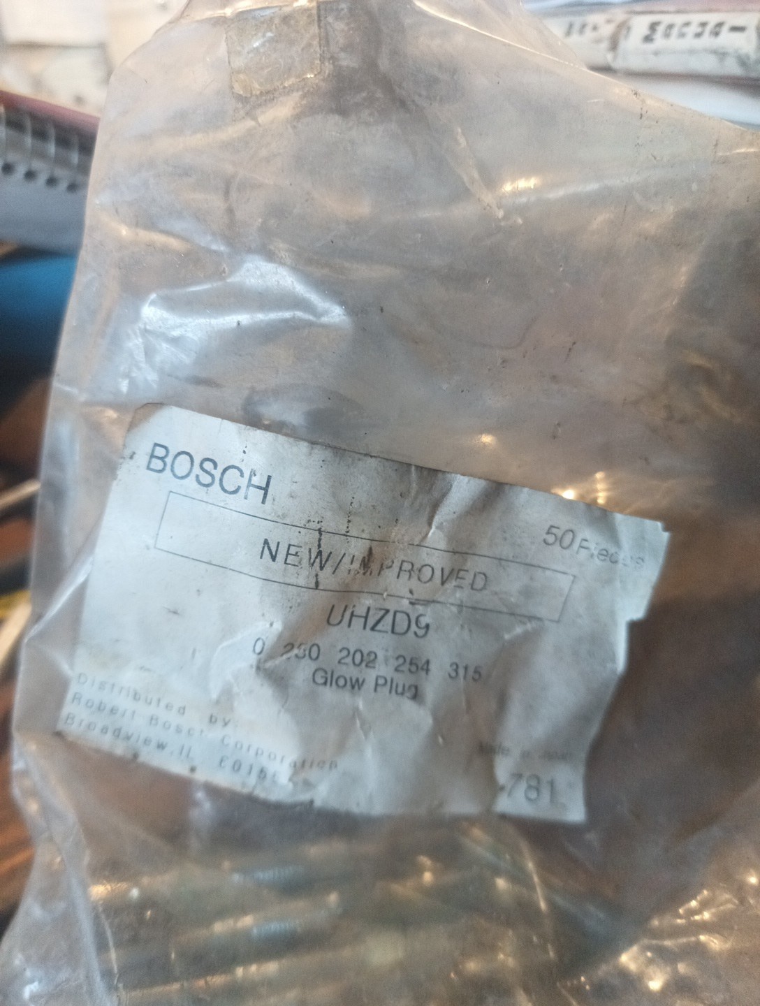 Bosch Diesel Glow Plug 0250202254 for Ford F Super Duty F-250 F-350 F59 93-03