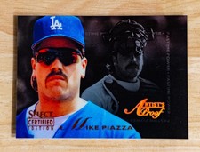 Mike Piazza Rookie Cards and Autograph Memorabilia Guide 15