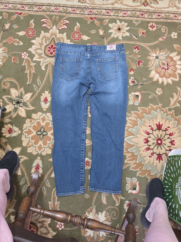 Ladies Sz 30x26 True Religion Ankle Jeans