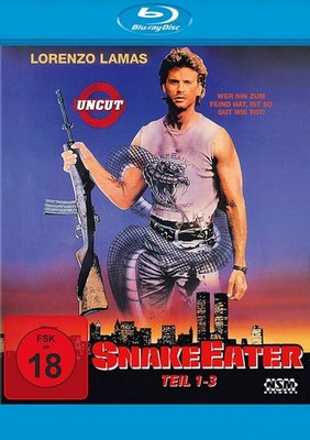 Snake Eater - Teil 1+2+3 (Lorenzo Lamas) # BLU-RAY-NEU
