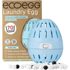 Ecoegg 70 Loads Laundry Detergent Egg, Fresh Linen
