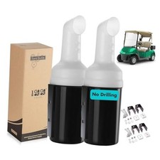 No Drilling Needed Golf Cart Sand Bottle with Holder Universal for 2 Pieces