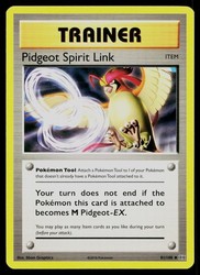 Pidgeot Spirit Link 81/108 XY Evolutions Uncommon