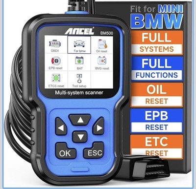 Check Engine OBD2 Scanner Transmission ABS SRS Code Reader Diagnostic Scan Tool