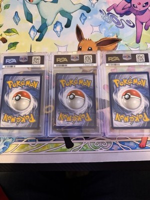 Pokémon TCG Suicune V, Raikou V, Entei V Crown Zenith PSA 10