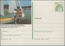 P130-h2/029 - 3540 Korbach, Segelboote **