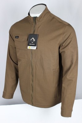 Dri Duck Men's Ace Woven Stretch Soft Shell Jacket Field Khaki *Embroidered
