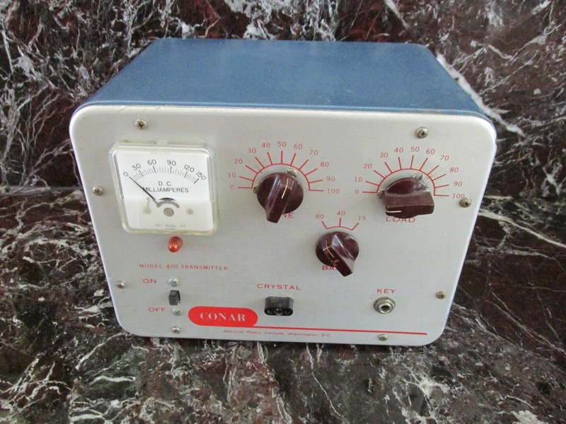 NO RESERVE WORKING NICE LOOKING CONAR 400 TRANSMITTER