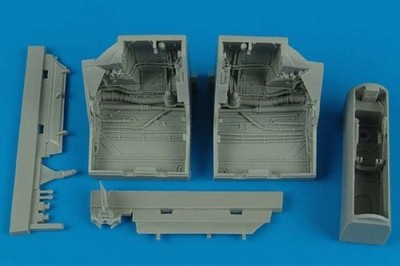 F-22A Raptor wheel bays for Academy / 1:48 - Aires 4445