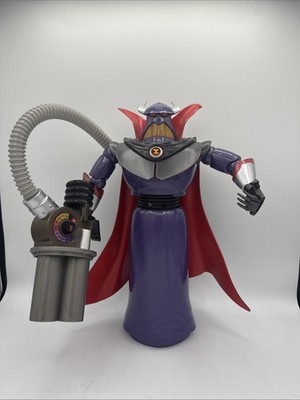 Disney Pixar Toy Story Evil Emperor Zurg Talking Light Up 15'' Figure - Works