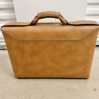 Beautiful Vintage Atlantic Leather Briefcase in Great Used Condition
