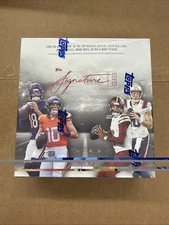 Collectible 2024 Topps Signature Class Football Trading Cards Mega Box