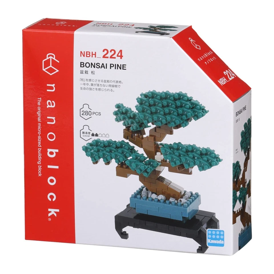 Kawada Nanoblock Bonsai Pine NBH_224 - Image 3 of 4